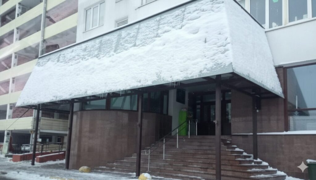 Эпопея с навесом продолжается